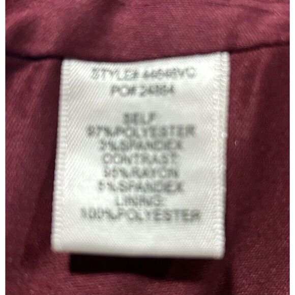 Skies Are Blue Bodysuit Womens XL Red Sequins Evening party Sparkly Mermaid Core - Picture 8 of 8